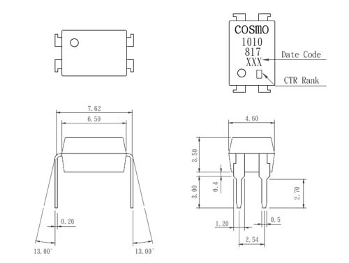 MOSFET транзистор IRFD9120PBF