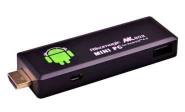   MK802 II- Mini PC, Allwinner A10, Android 4.0, RAM 1G, flash 4G