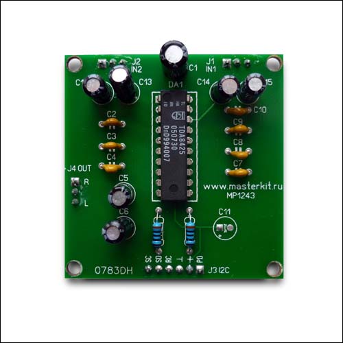 MP1243A - Hi-Fi  TDA8425 ,   ARDUINO