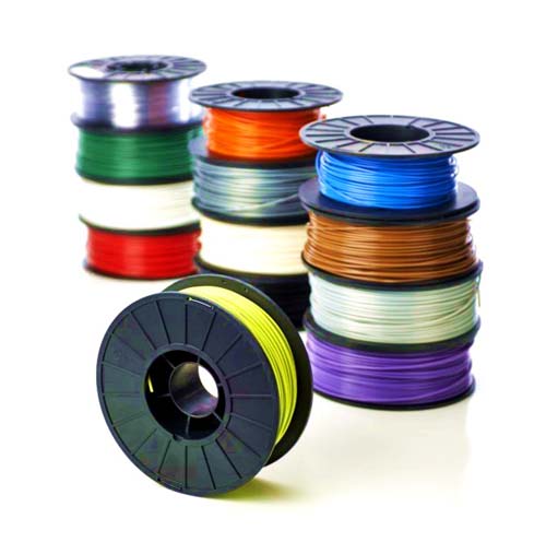   PLA plastic for 3D printer 1.75mm. 500g. [Fluorescence green]