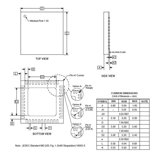  PIC24FJ64GA004-I/PT