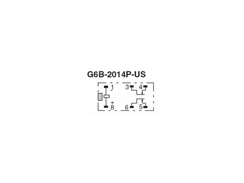 Реле электромеханическое G6B1114PUS12DC