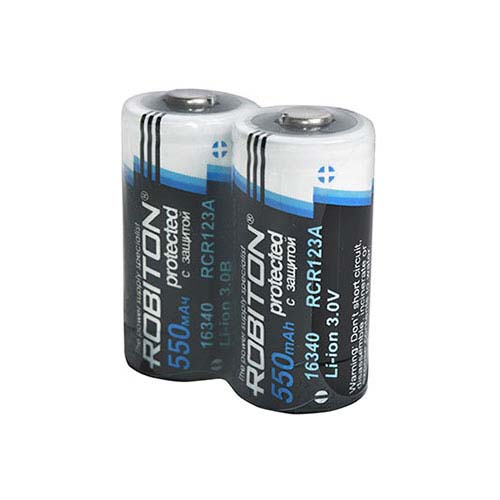  - ACC 3.0V 550mAh Li16340   SR2