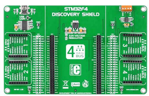  , ,   STM32F4 Discovery Shield