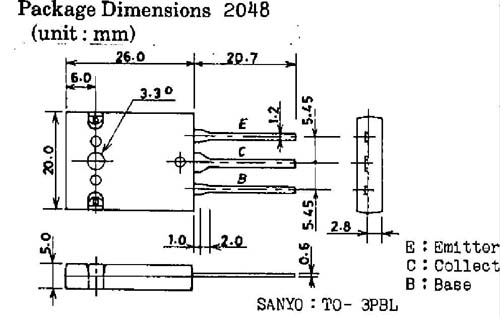 Транзистор биполярный стандартный MJL21194G