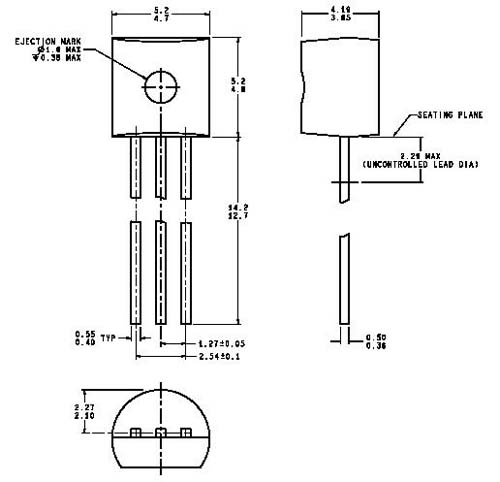 Транзистор биполярный стандартный 2SC1815GR