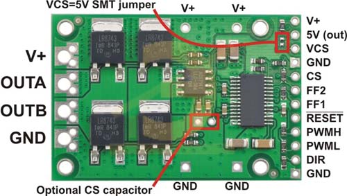    High-Power Motor Driver 18v15