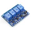 Адаптеры и конвертеры: Платы расширения 4-Channel 5V Relay Module for Arduino
