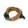 , ,  4 pin dual-female jumper wire - 300mm [5 PCs pack]
