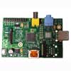      Broadcom BCM2835    ARM11 (ARM1176JZF-S),  GPU     Raspberry Pi Model A