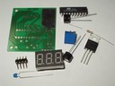 Наборы  деталей и печатной платы для  сборки радио устройств: Конструктор EK-2501Kit - цифровой вольтметр постоянного тока
