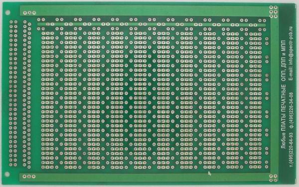 Двусторонняя макетная плата №8447