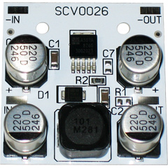 SCV0026-ADJ-2A - Регулируемый импульсный стабилизатор напряжения 1.2-37 V, 2 А