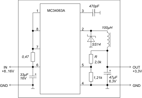   SCV0031-3.3V-0.6A