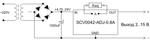    EK-SCV0042-ADJ-0.8A