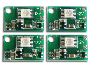 EK-SHL0015W-0.8 - Стробоскоп светодиодный, белый, 0.8сек, 4шт.