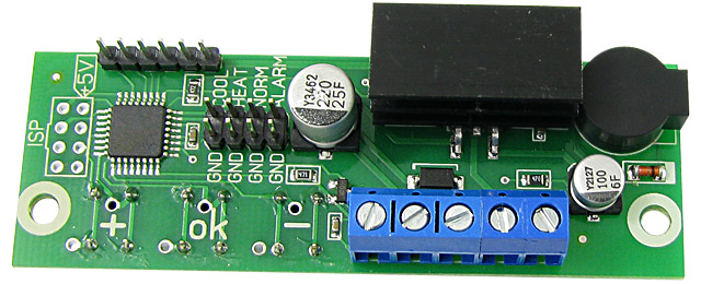 Термометр многоканальный, (до 32 датчиков) управляющий модуль. Версия 1.0
