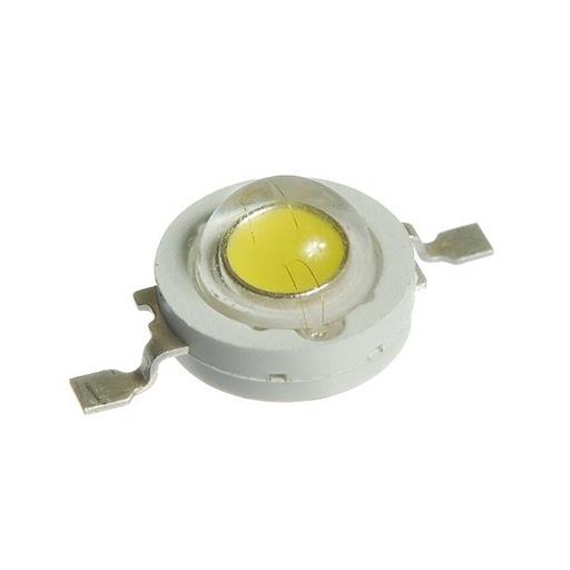 Светодиод 1W CW 300mA 3.2-3.4V 130lm Epistar 33mil /Холодный белый/