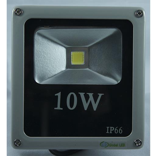  UP-610W-FL1, 10W, , 900Lm, WB 6000K, IP65, Vin=90-240, 120