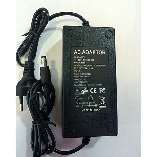   12V 60W 5.0A IP-33   