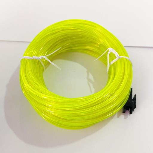 Холодный неон гибкий EL WIRE 2.3 мм лайм /Fluorescent Green, Lacerna/