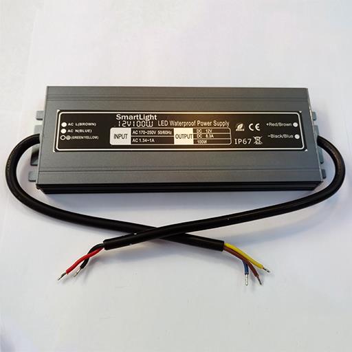 Блок питания 12V 100W 8.3A IP-67 CVS100 герметичный