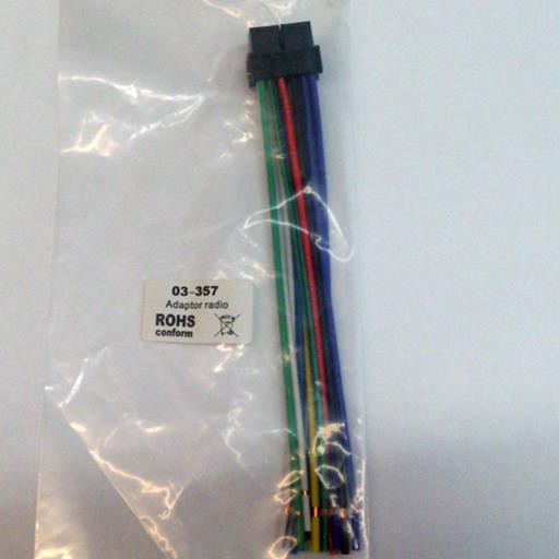 Разъём автомагнитолы LG /CPE03-357, ADAPTER RADIO/ , TCC-series 12 pin