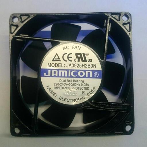 JA0925H2BON /клемма/ 220V /92х92х25/ мм B/подшипник качения/Jamicon вентилятор
