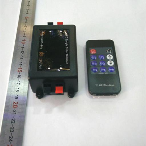 Диммер с радиопультом DT22 11 кнопок, DC12-24V, 8A
