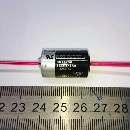 Батарея ER14250-AX 3.6V Типоразмер 1/2AA