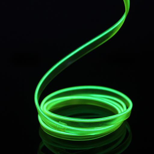    EL WIRE 2.3   /Fluorescent Green,Lacerna/  