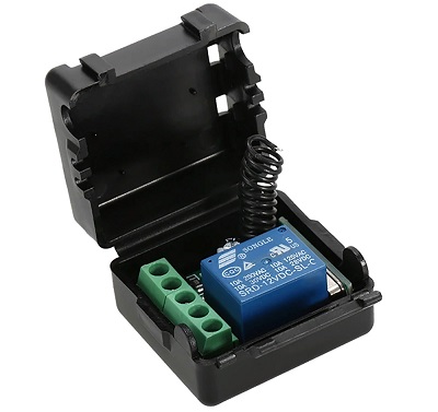       / RF AC220V 220V 1CH 433Mhz Receiver for 2 remotes types/