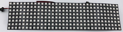 SPI LED матрица 8x32 5050 RGB WS2812B/SK6812 IC