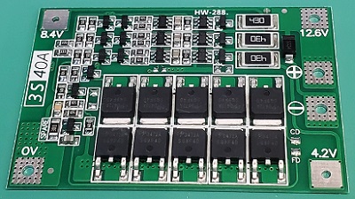 BMS PCM 3S 40A HW-288   3-  18650  .