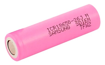 Аккумулятор Samsung ICR18650-26JM (Типоразмер 18650)