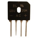 Диоды и тиристоры: Диодный мост GBU25M (25A, 1000V) Диоды и тиристоры: Диодный мост GBU25M (25A, 1000V)