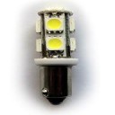 Автомобильные и бытовые LED лампы: Автолампа BA9S /T4W/ - 12V 2.16W 9x5050 белая