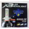    LED :  H7 9-36V 2*25W 6000lm ZESchip ip67 