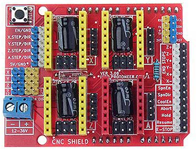 CNC Shield v3 подключение