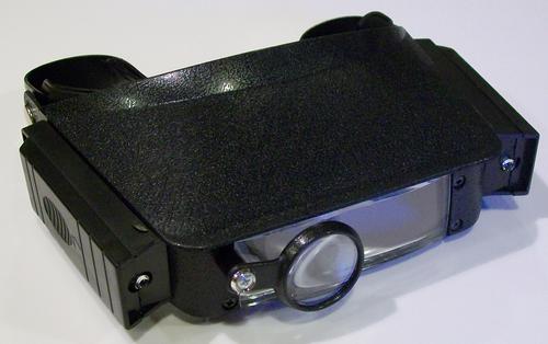 Бинокулярные монтажные очки MG81007 с дополнительными 3-мя линзами.