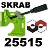 Зажимной инструмент: тиски, струбцины: SKRAB 25515. Алюминиевая угловая струбцина. 90 градусов