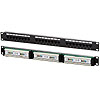 - 19" 1U category 5e 24  RJ45 UTP