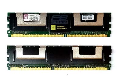 Серверный модуль памяти KVR667D2D8F5/2G 256M x 72-Bit PC2-5300 CL5 ECC 240-Pin FBDIMM