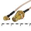 ��������������� ������� �� � ���: ��������������� ������ CAB MMCX-M/SMA-F RG-178U 15CM