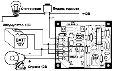BM704F - Охранная сигнализация для авто- и мототехники