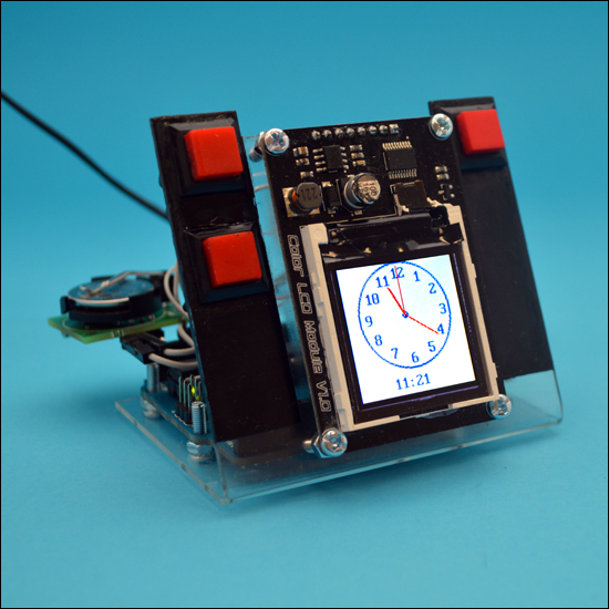 Часы будильник на контроллере Arduino
