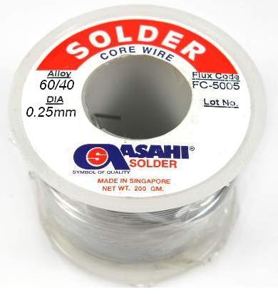  ASAHI FC5005. 0,25 , 200 , Sn60/Pb40,   RMA