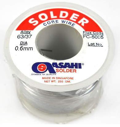  ASAHI 63 FC5005. 0,6 , 250 , Sn63/Pb37,   RMA