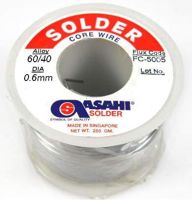  ASAHI FC5005. 0,6 , 250 , Sn60/Pb40,   RMA