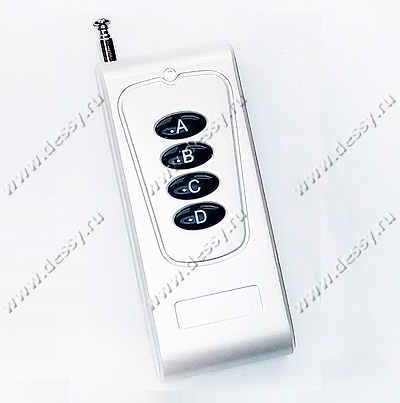 Модуль RMC105. Пульт PDU4-LR-W 4 кнопки для радиовыключателей с увеличенной дальностью